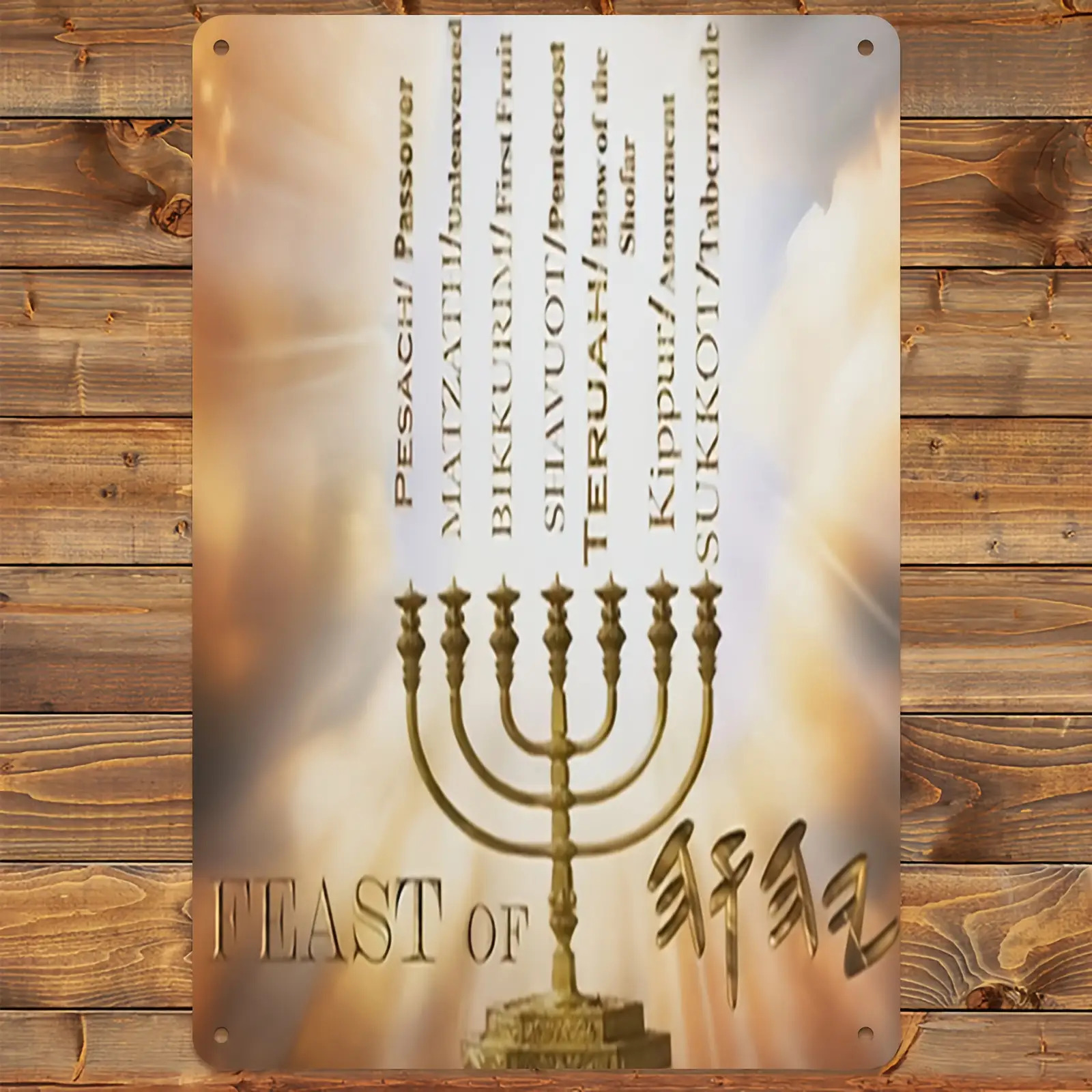 Art & Craft Teacher Vacancy - CIFBUYHebreeuwse Davidsster Aluminium Wanddecoratie 8x8 Inch