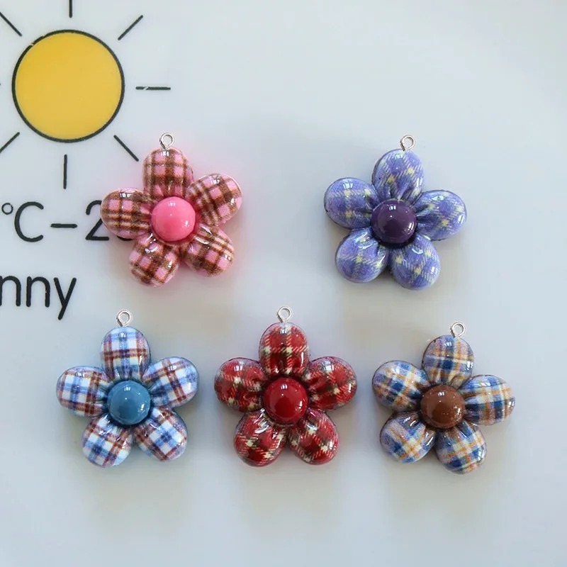 The Art And Craft Of Jewelry - 10 stuks zoete bloem vlakke hars