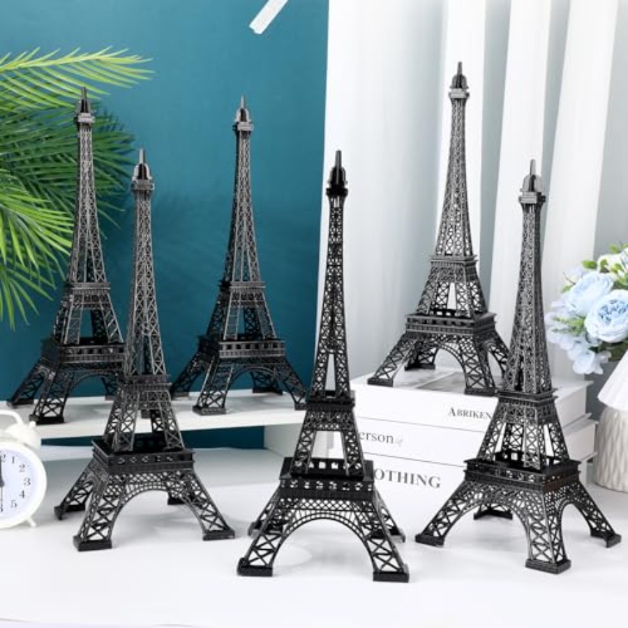 Art Craft Model - 6 stuks 15'' Eiffeltoren beeldje decoratie