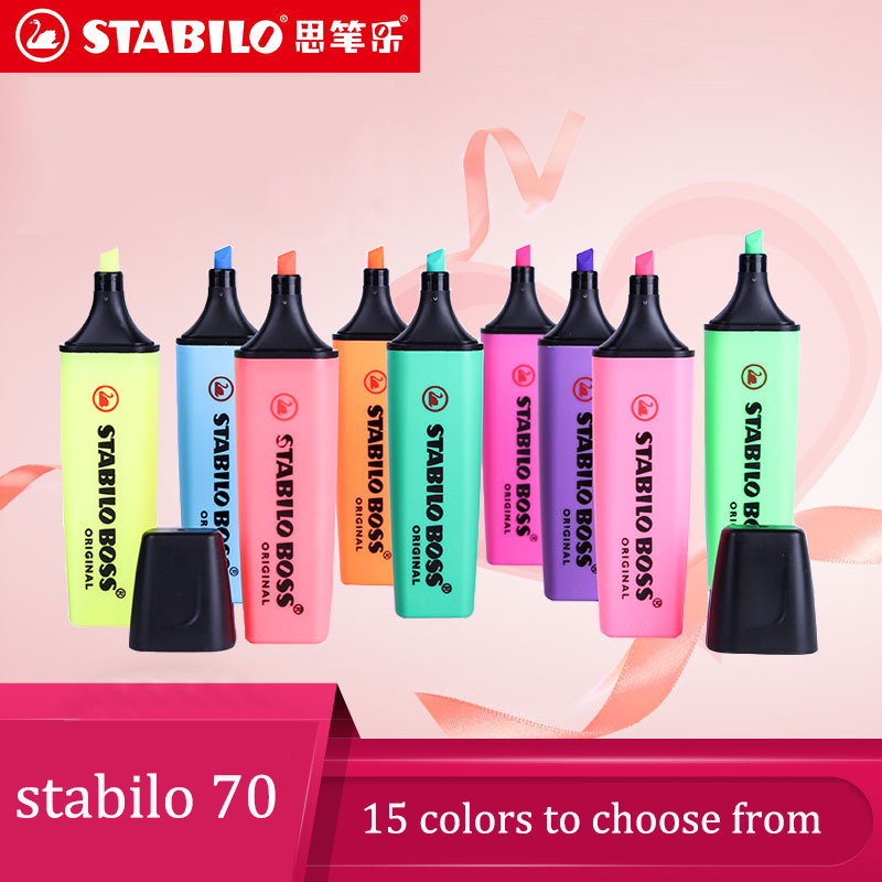 Stabilo Marker Boss - Duitse Stabilo 70 Boss Markeerstift Candy