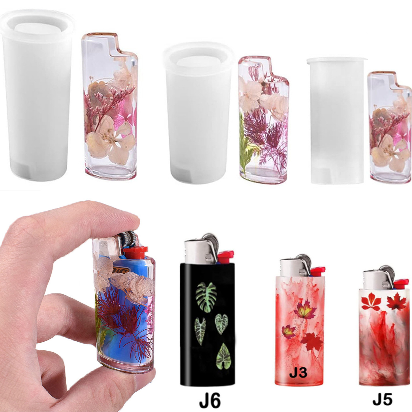 Art Craft Model - DIY Aansteker Case Cover Siliconen Hars