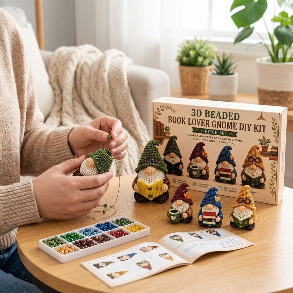 Art Craft Youtube - Levendige buiskralen 3D kralen DIY knutselset
