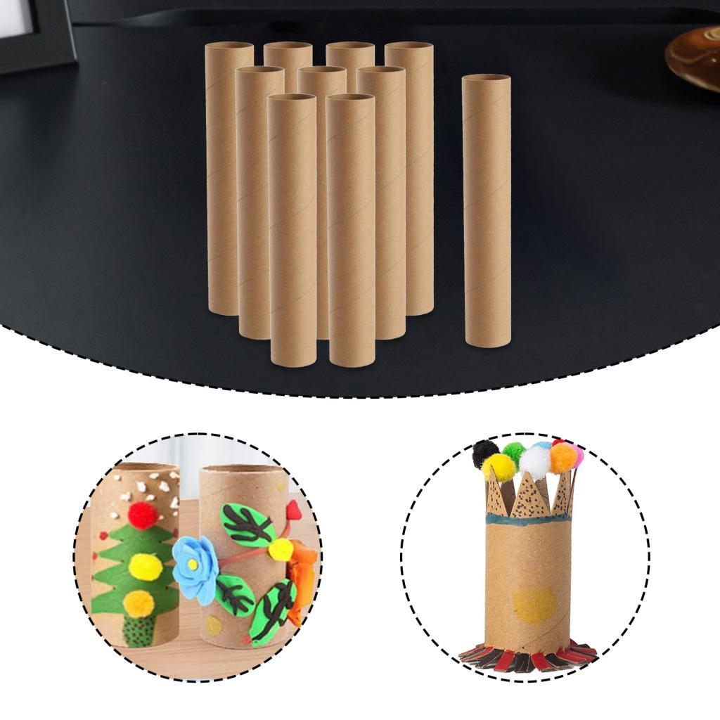 Art Craft Youtube - Kartonnen buizen maken, sterke papieren handdoekenrollen,