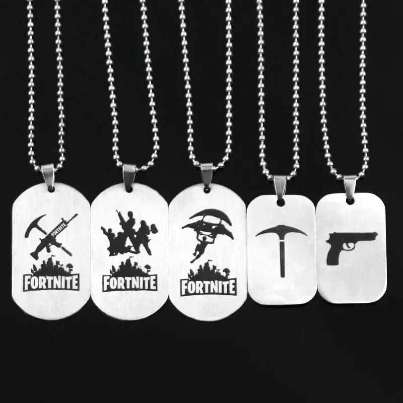Art Craft Store - Game Fortnite Anime Ketting Roestvrij Staal