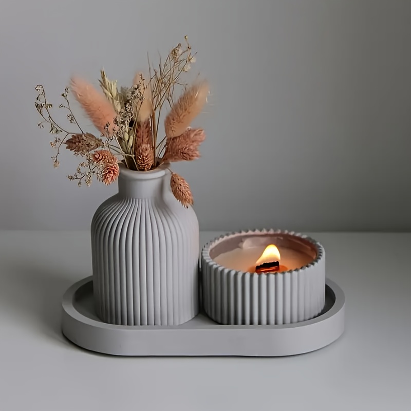 Art Craft Website - 4 stuks siliconen mallen ovale lade