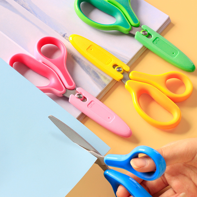 Art Craft Toddlers - Veiligheidsschaar voor kinderen met beschermhoes, knutselschaar,