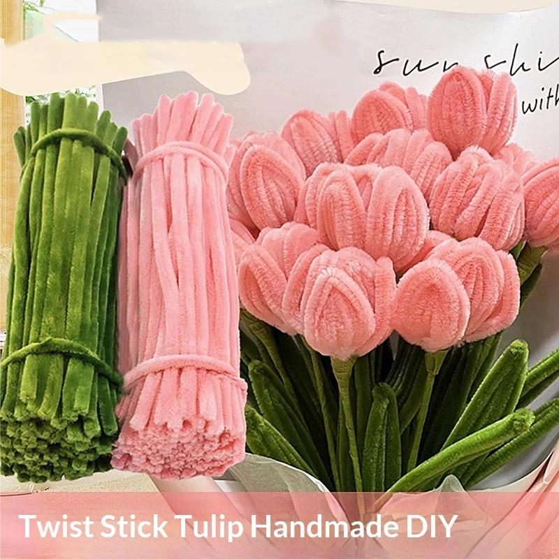 Art Craft Flower Making - 200/300 Stuks Chenille Stengels 30 Cm