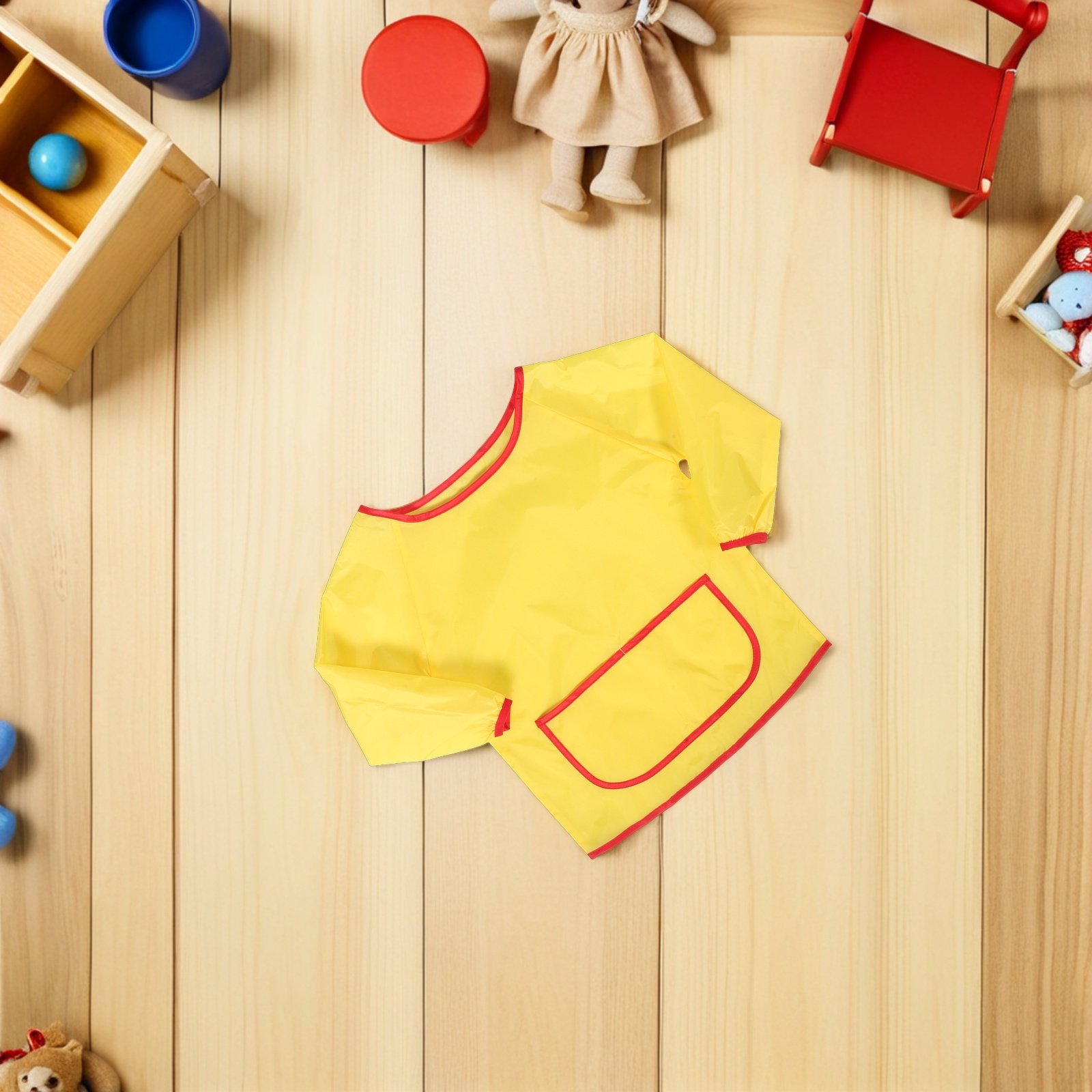 Art Craft Toddlers - Waterdichte kunstenschort voor peuters, lange mouwen,