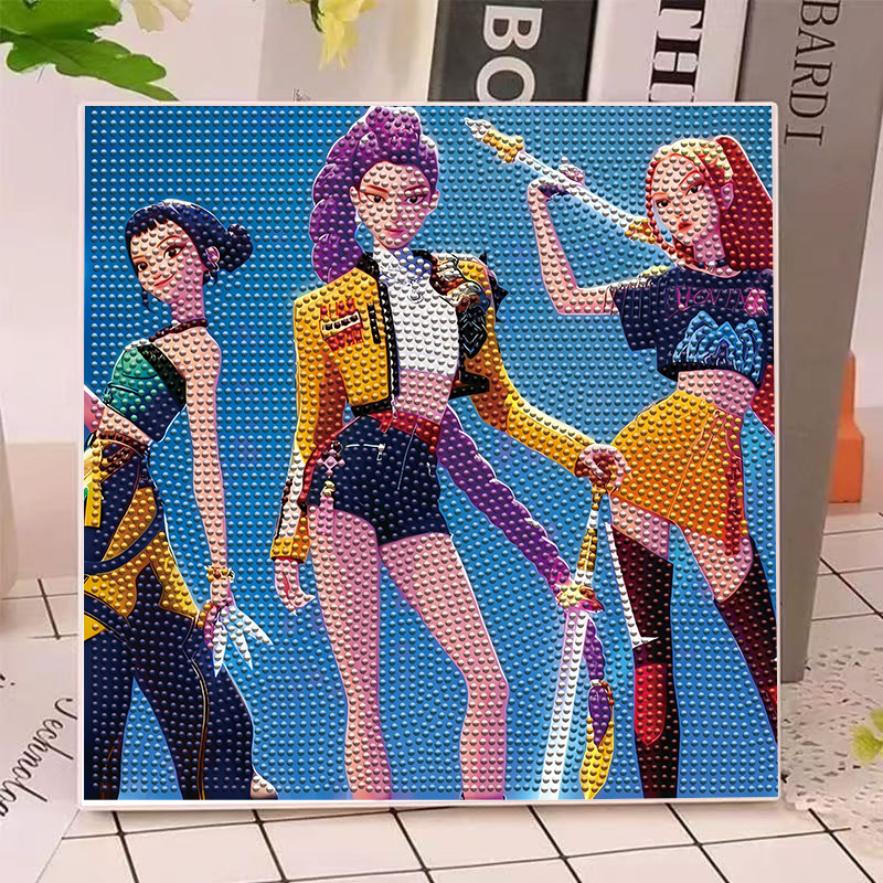 Art Craft Model - Anime Hunters Gilrs Lumi Mila Zoi