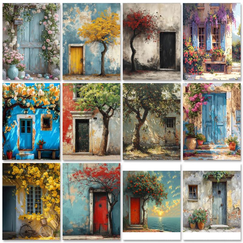 Art Craft Door - GATYZTORY 60x75cm schilderij op nummer kits