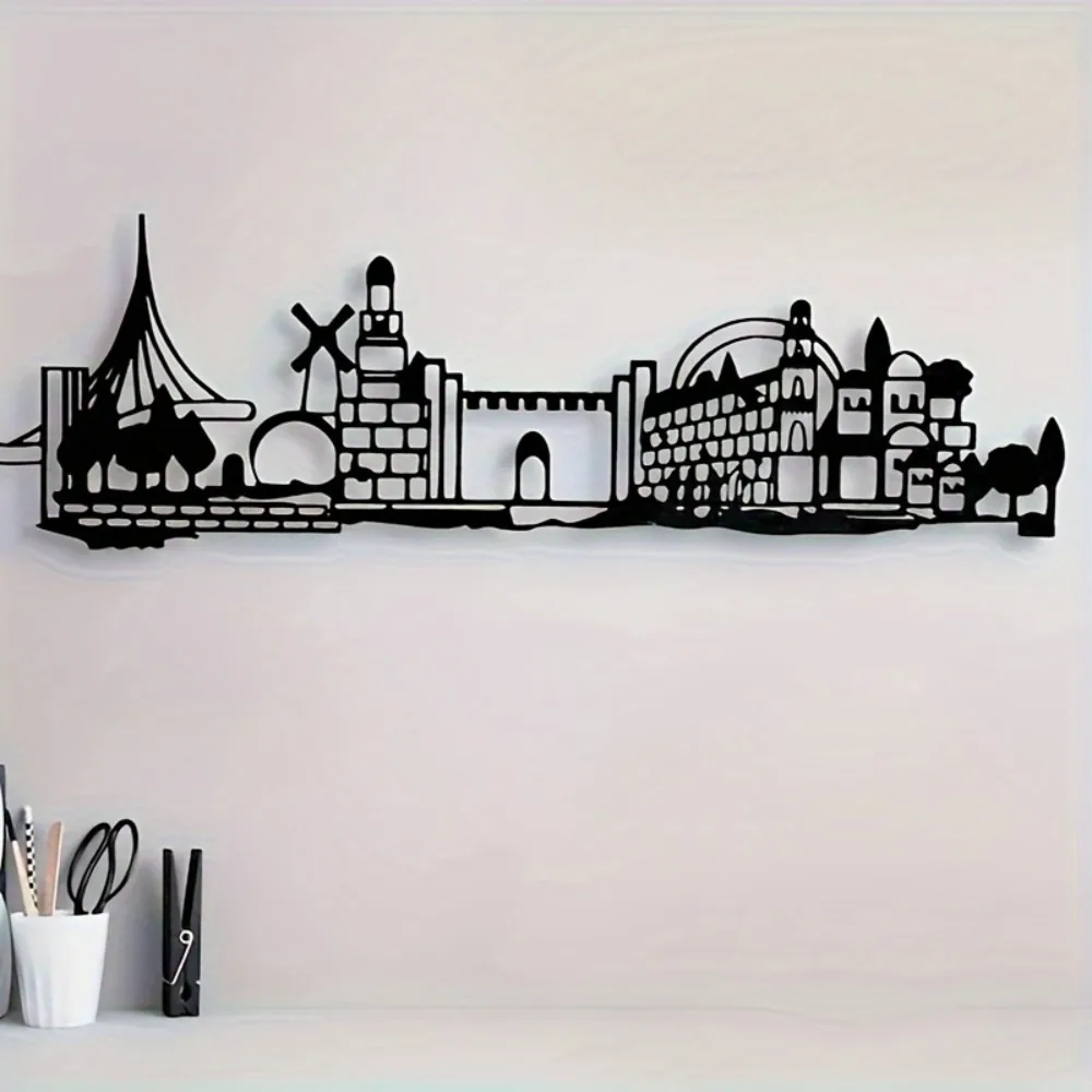 Art & Craft Teacher Vacancy - CIFBUY IJzeren Wanddecoratie Jeruzalem Skyline Oude