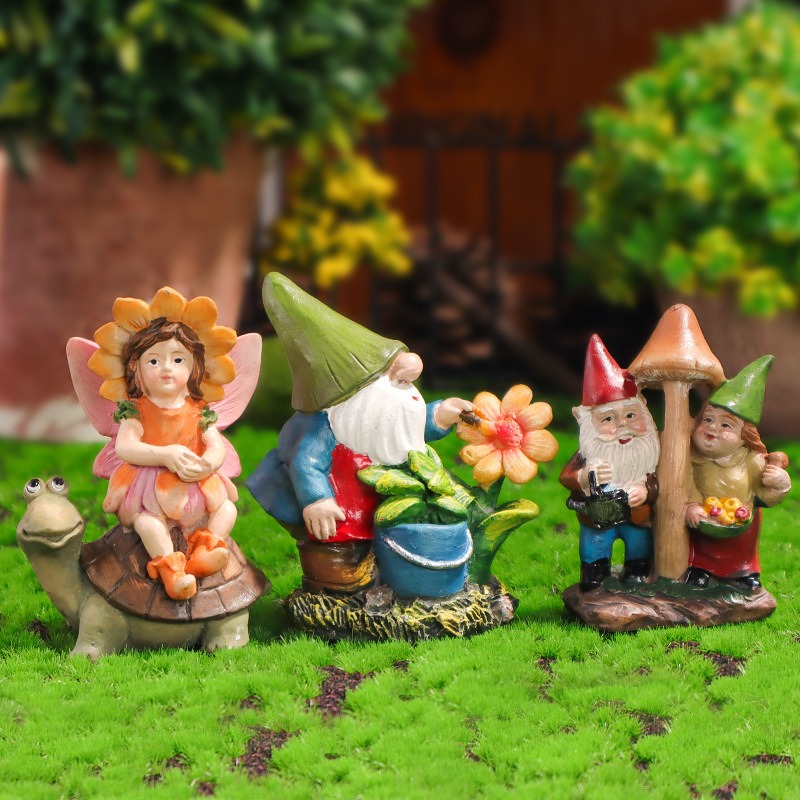 Dinosaur And Craft - Microlandschap Ornamentsgardens Binnenplaatsen Bloem Potsdiy Decoraties