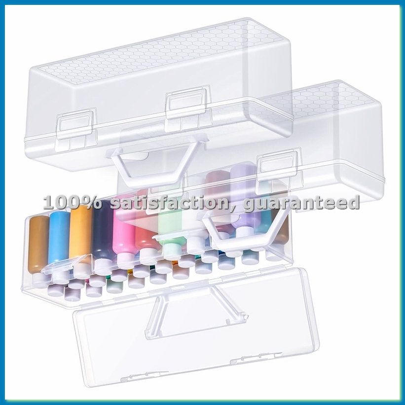 Art And Craft With Paint - 3 stuks verfopbergdoos voor 2 fl.