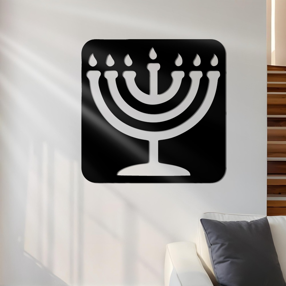 Art & Craft Teacher Vacancy - CIFBUY IJzeren Wanddecoratie Vintage Menorah Metalen