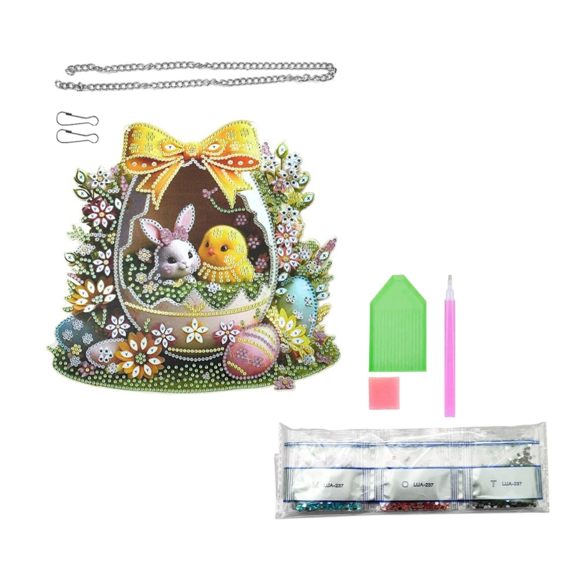 Handgemaakte paaskrans knutsel - Art Craft Door recensie en prijs