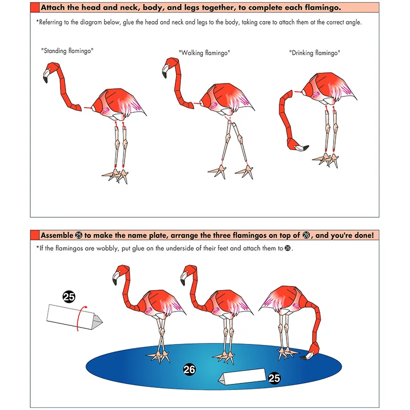 Caribbean Flamingo Vouwen Drie - Art And Craft Nature recensie en prijs