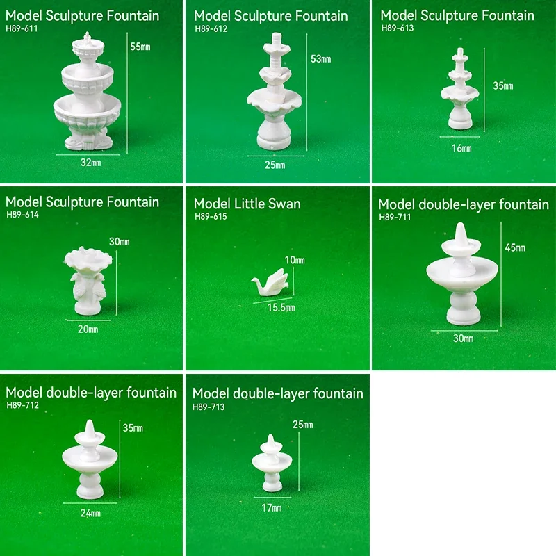 2 Stuks Model Standbeeld HO 1: - Art And Craft Nature recensie en prijs