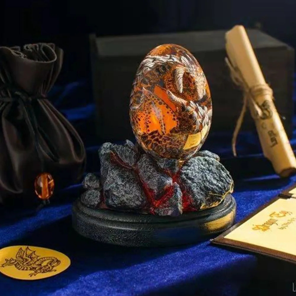 Lava Dragon Egg Standbeeld met - Dinosaur And Craft recensie en prijs