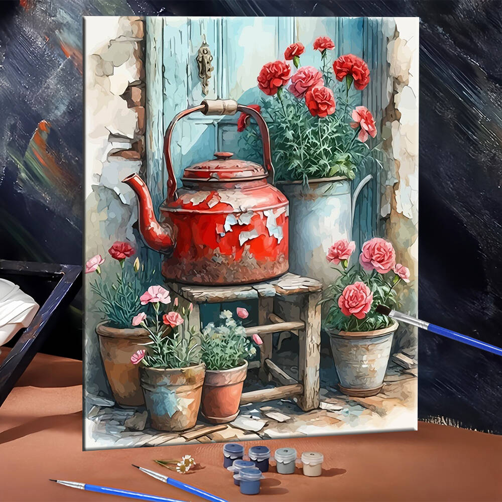 Olieverfschilderij van nummers - Art Craft Door recensie en prijs