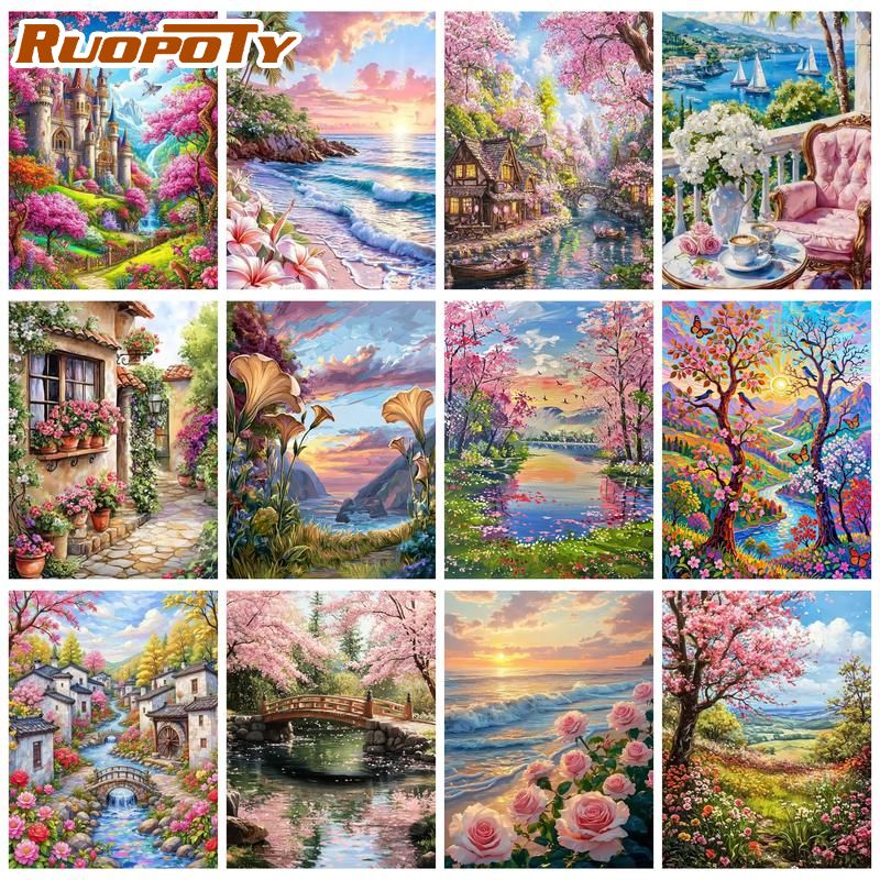 RUOPOTY Zonsondergang Strand S - Art Craft Ideas Easy recensie en prijs