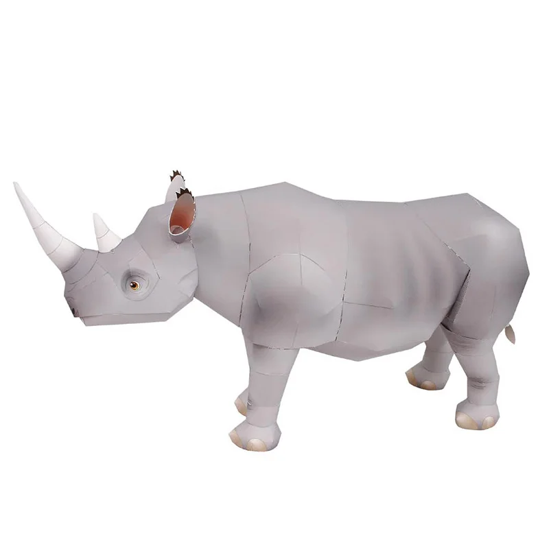 Neushoorn Klittenband Handgema - Art And Craft Nature recensie en prijs