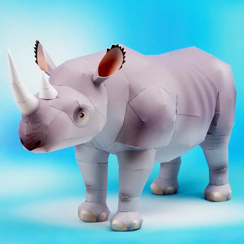 Neushoorn Klittenband Handgema - Art And Craft Nature recensie en prijs