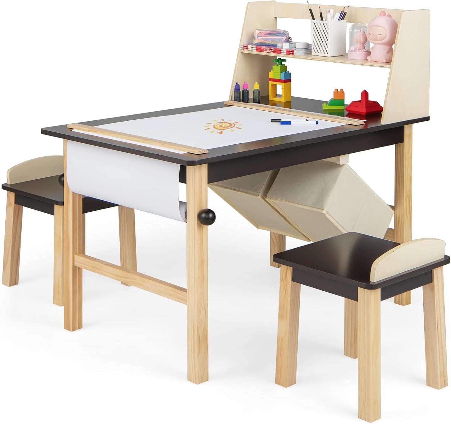 Kinderkunsttafel- en stoelense - Art Craft Toddlers recensie en prijs