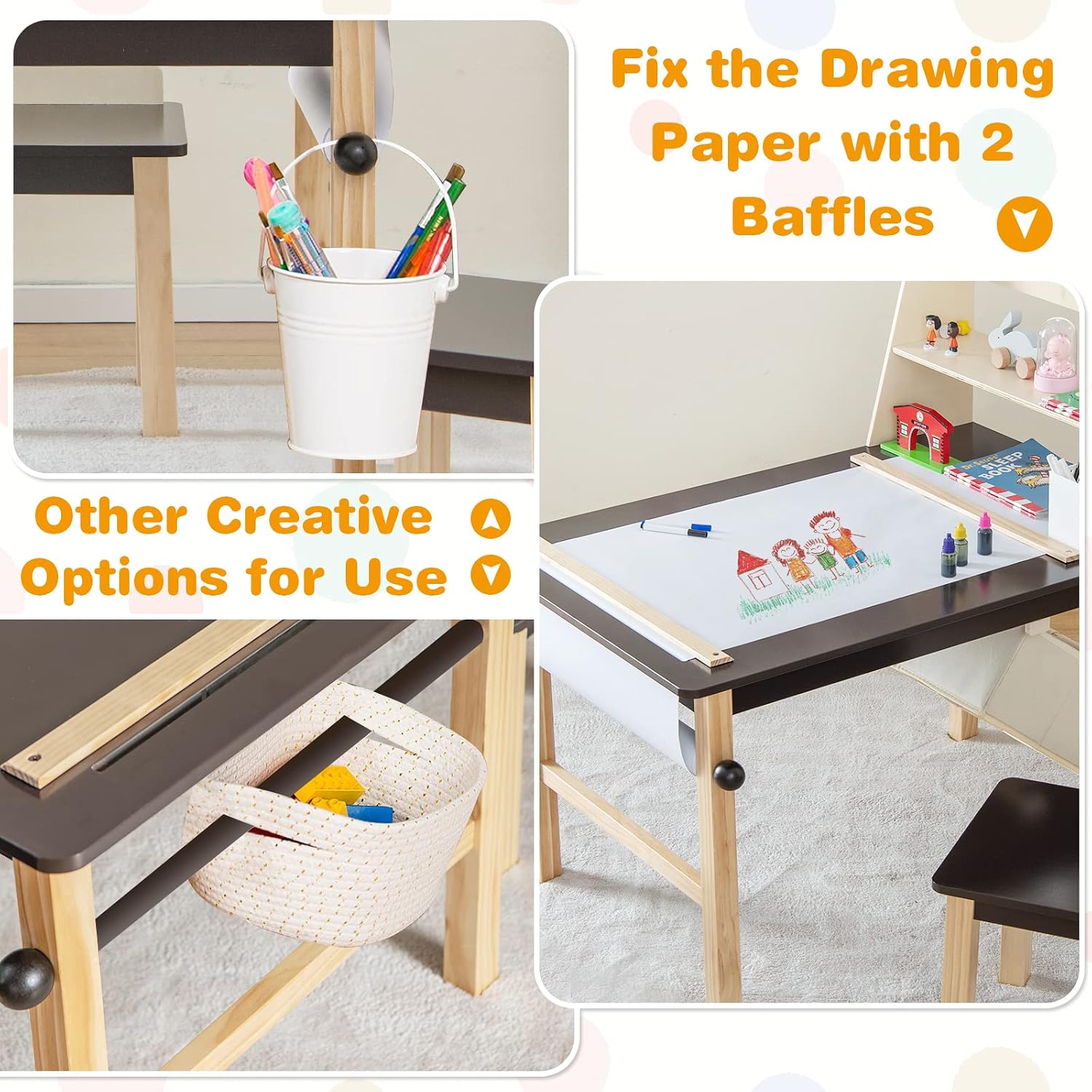 Kinderkunsttafel- en stoelense - Art Craft Toddlers recensie en prijs