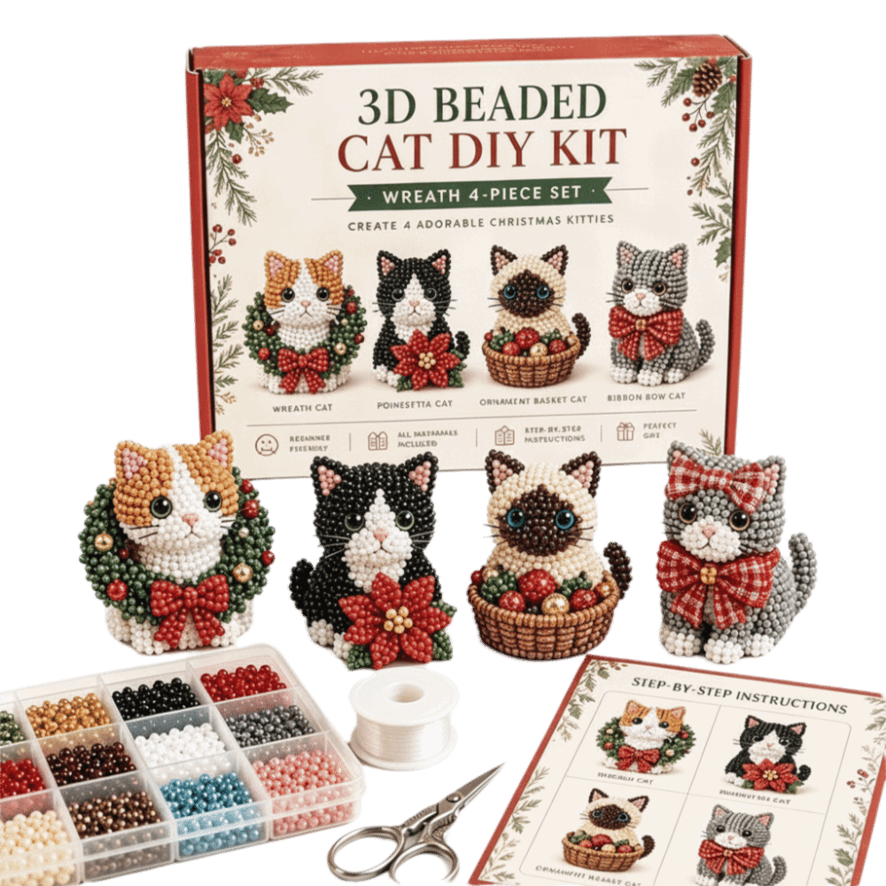 Miniatuur kralen 3D dieren knu - Art Craft And Design recensie en prijs