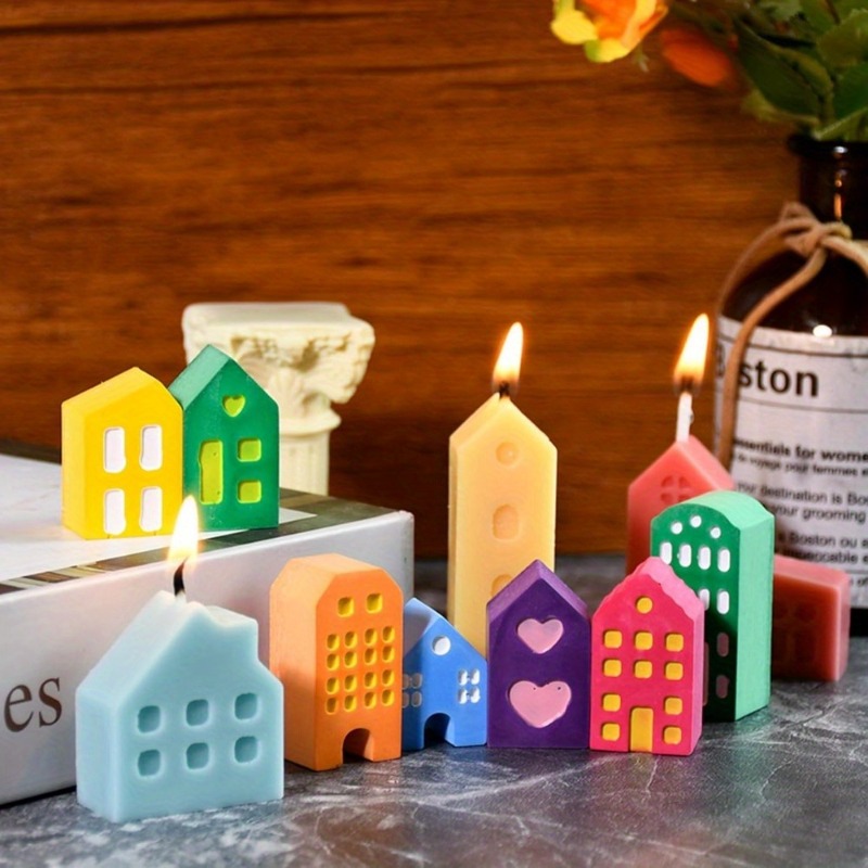 Europese stijl kersthuis silic - Art Craft House Making recensie en prijs
