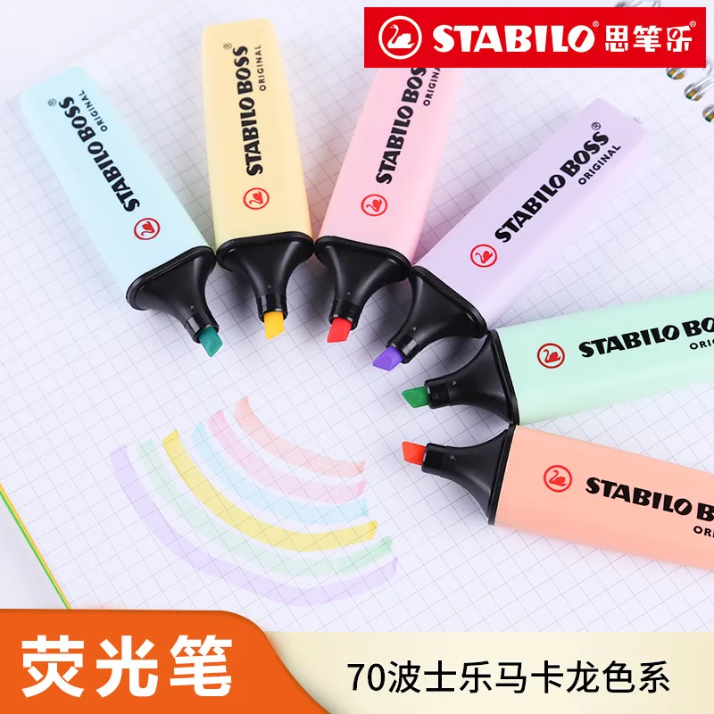 6 kleuren STABILO BOSS Macaron - Stabilo Marker Boss recensie en prijs