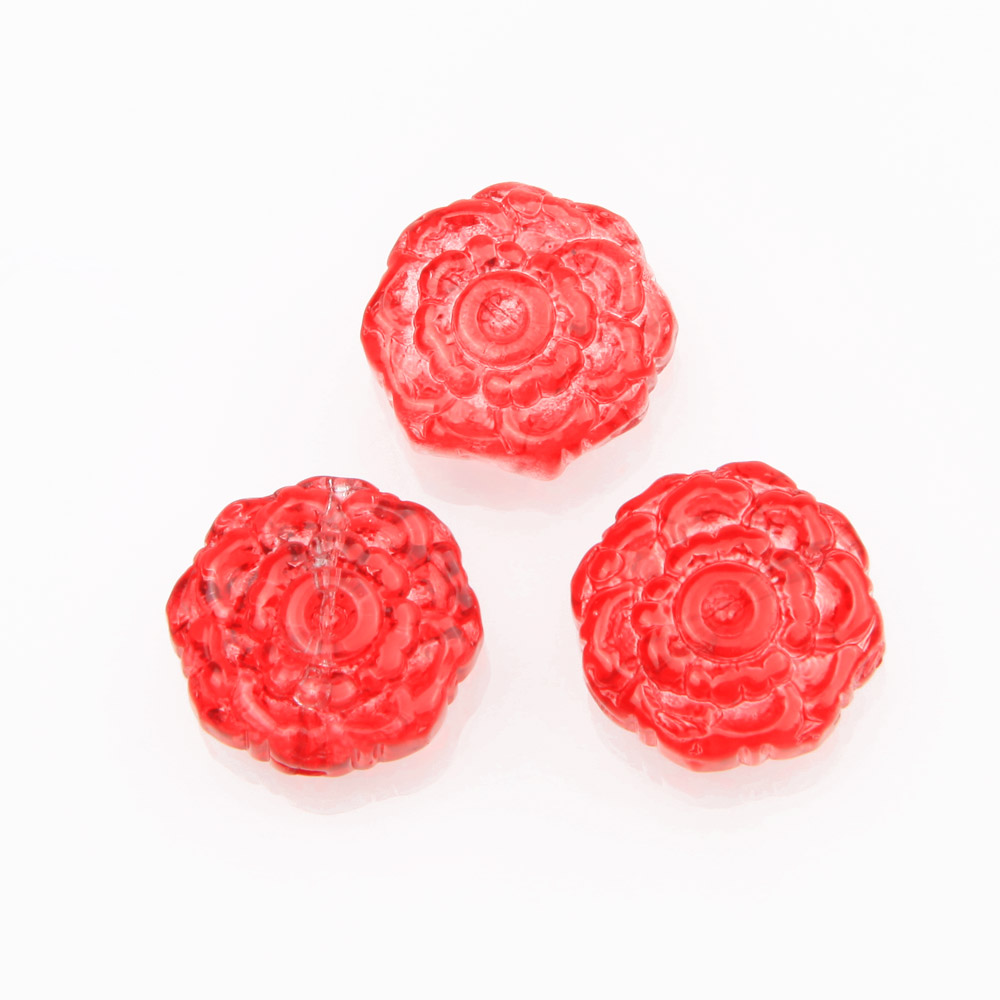 30 stks Glas Rose Bloem Kralen - Art Craft Flower Making recensie en prijs