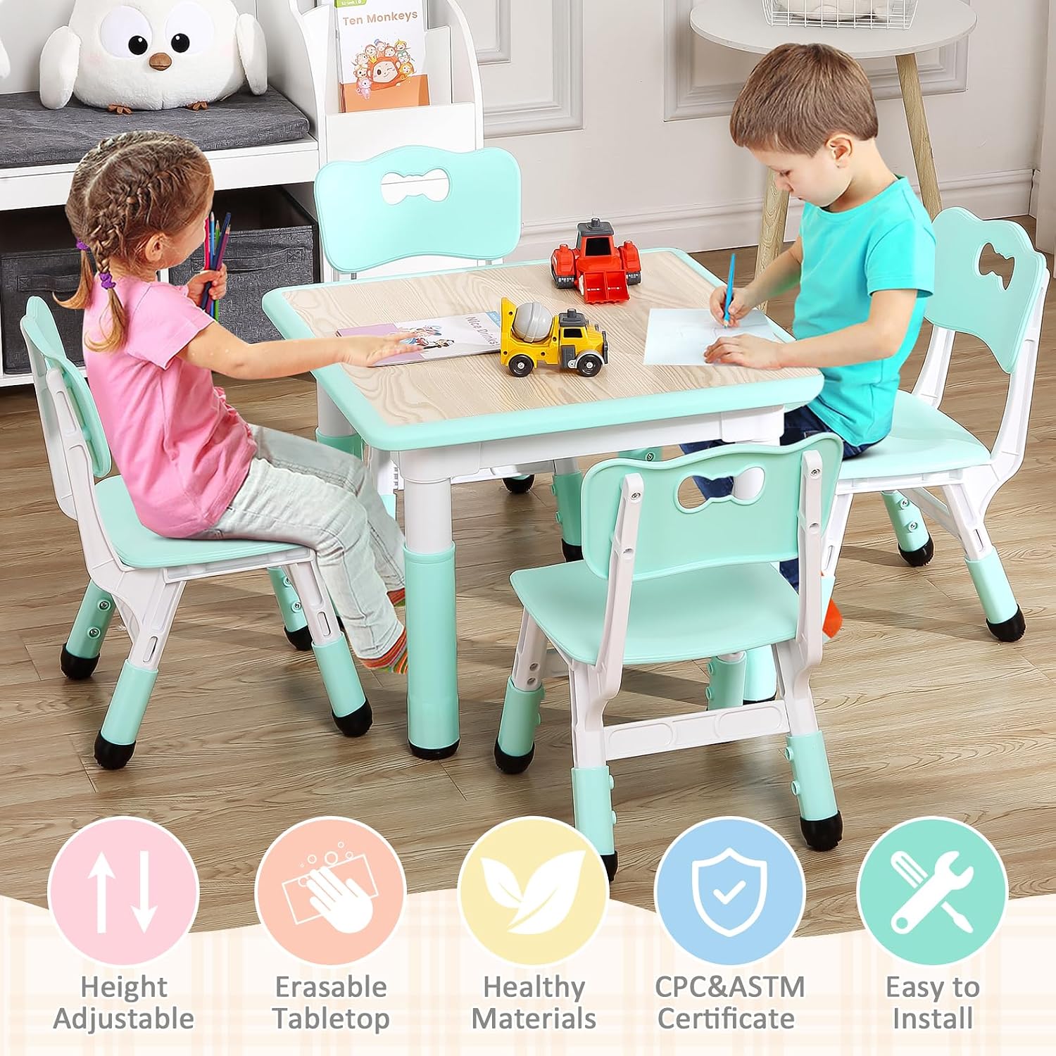 TackView 23 inch kindertafel e - Art Craft Toddlers recensie en prijs