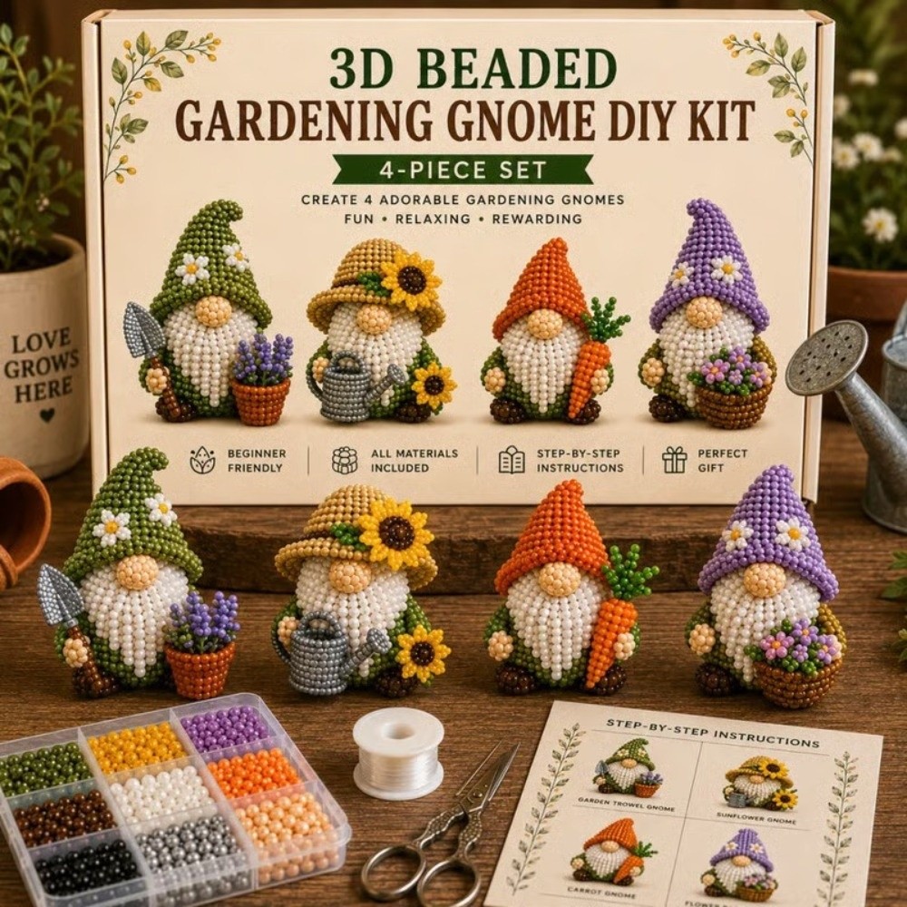 Levendige buiskralen 3D kralen - Art Craft Youtube recensie en prijs