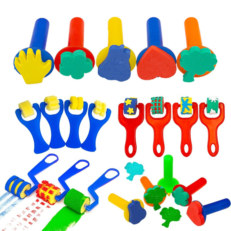 Kinderen Peuter Spons Stempel  - Art Craft Toddlers recensie en prijs