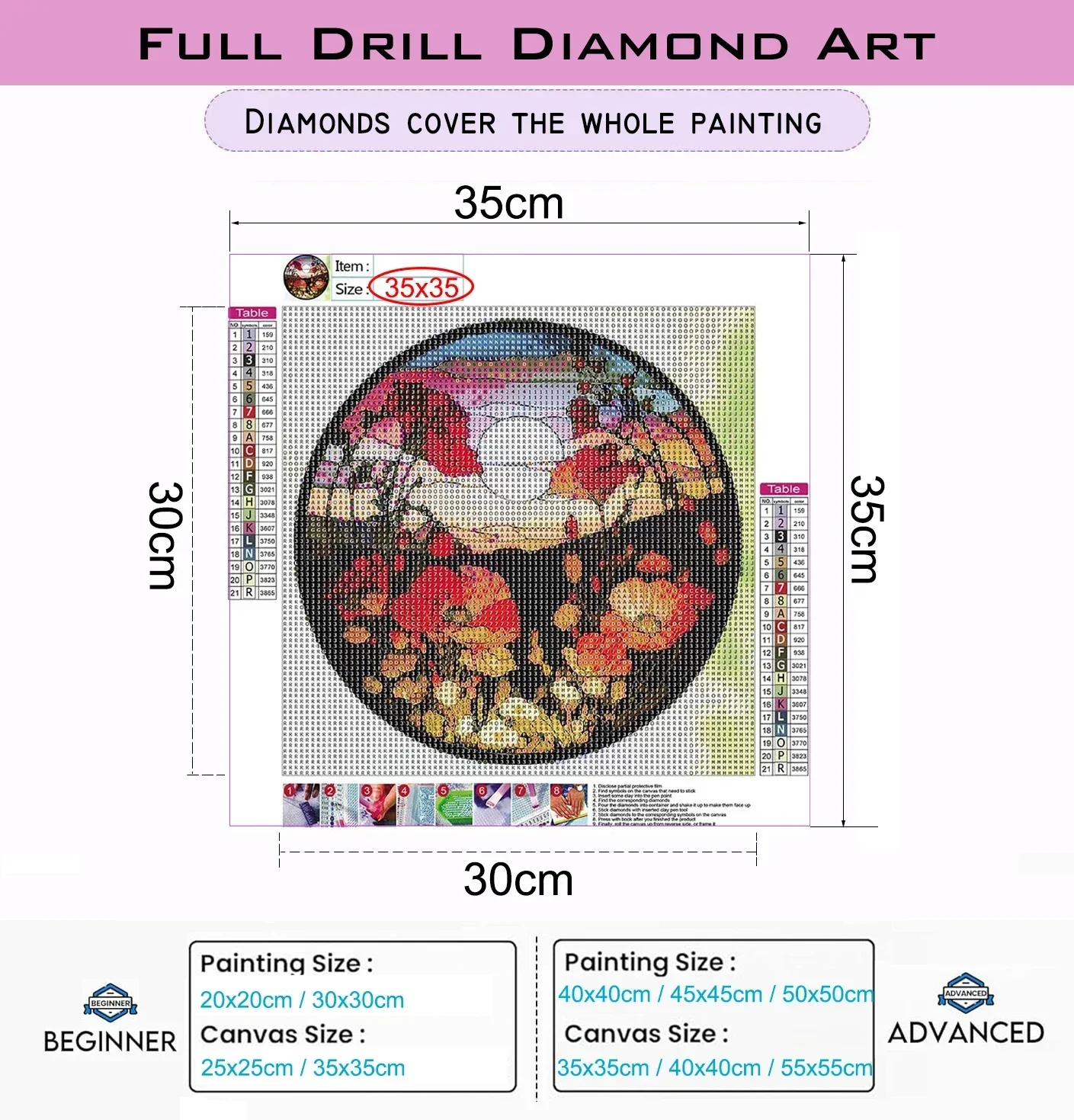 Diamantschilderij DIY Kleurrij - Art Craft Village recensie en prijs