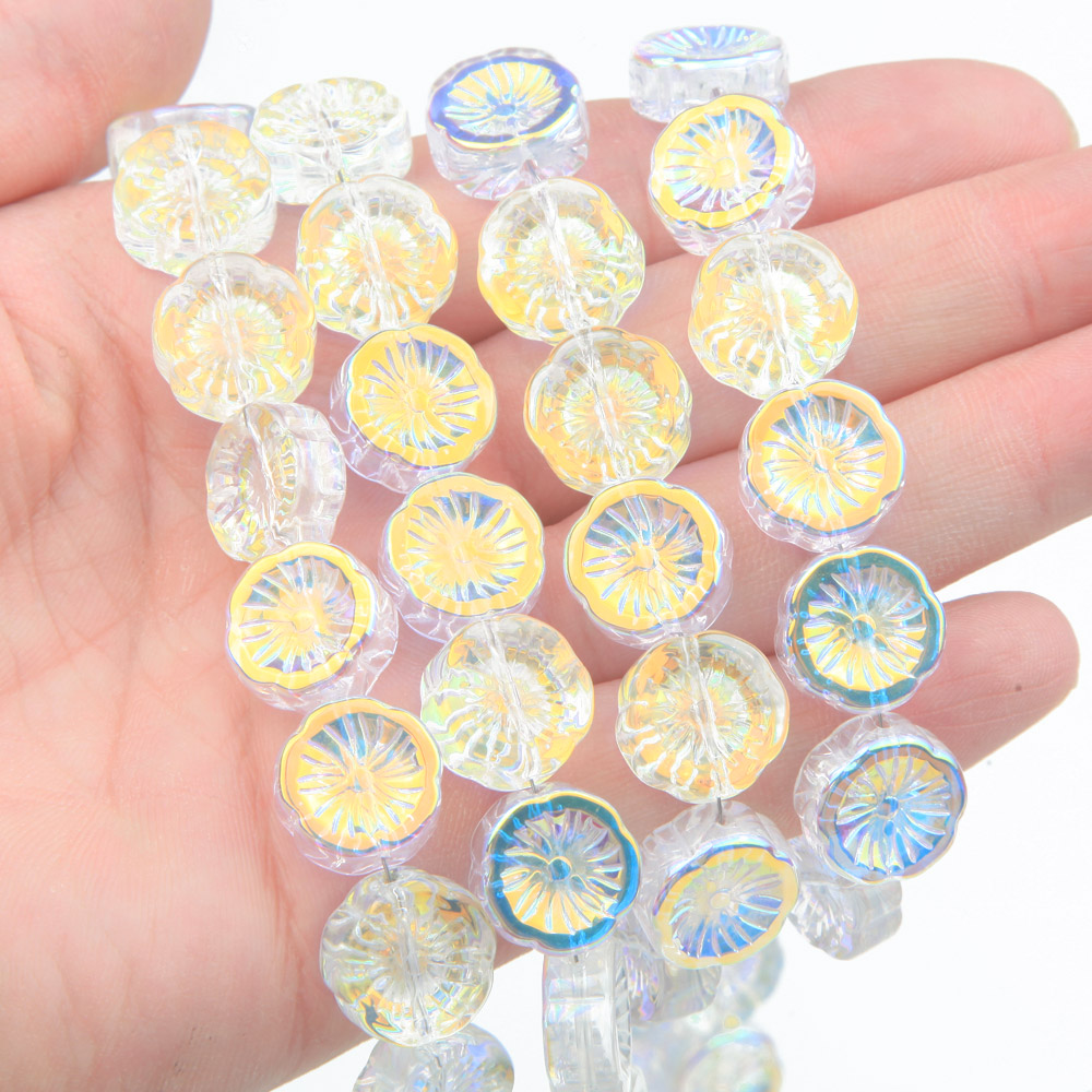 45 Stuks Bloem Glazen Kralen A - Art Craft Flower Making recensie en prijs