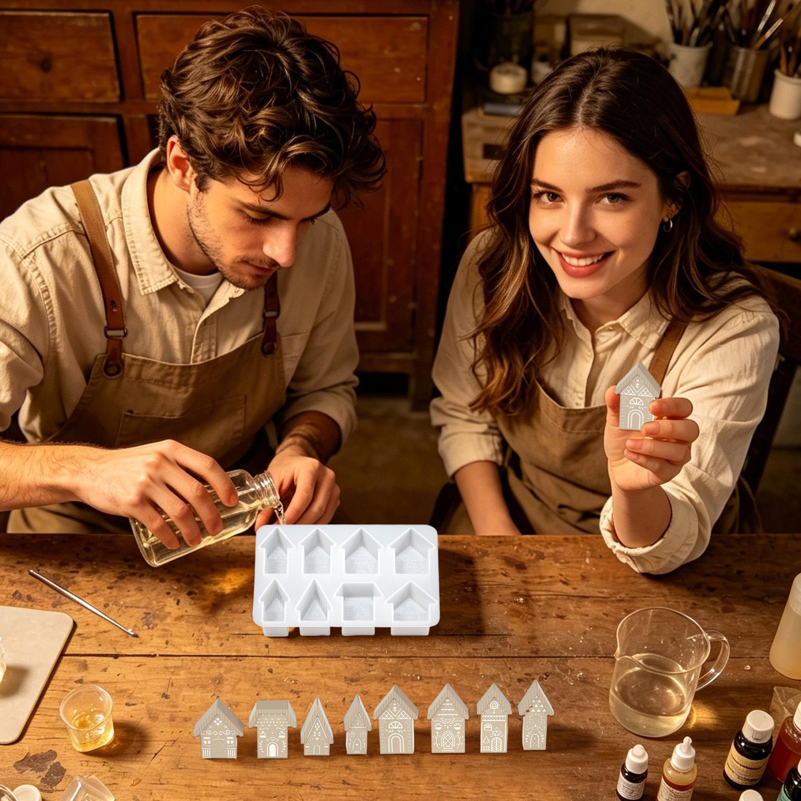 Kaarsenvormen 8-holtes huisvor - Art Craft House Making recensie en prijs