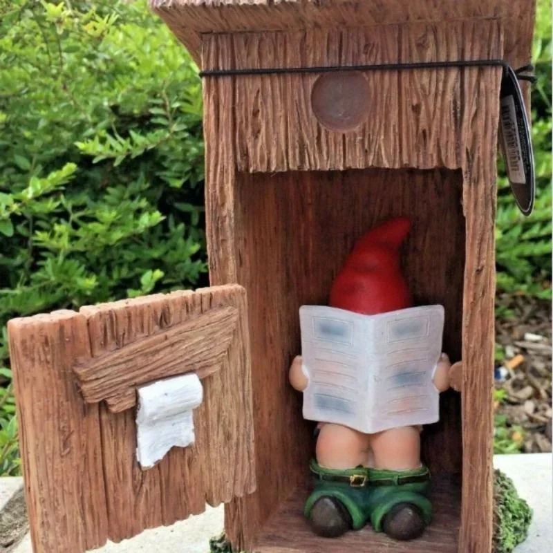 Leesboek Gnome Standbeeld Scul - Art Craft Door recensie en prijs