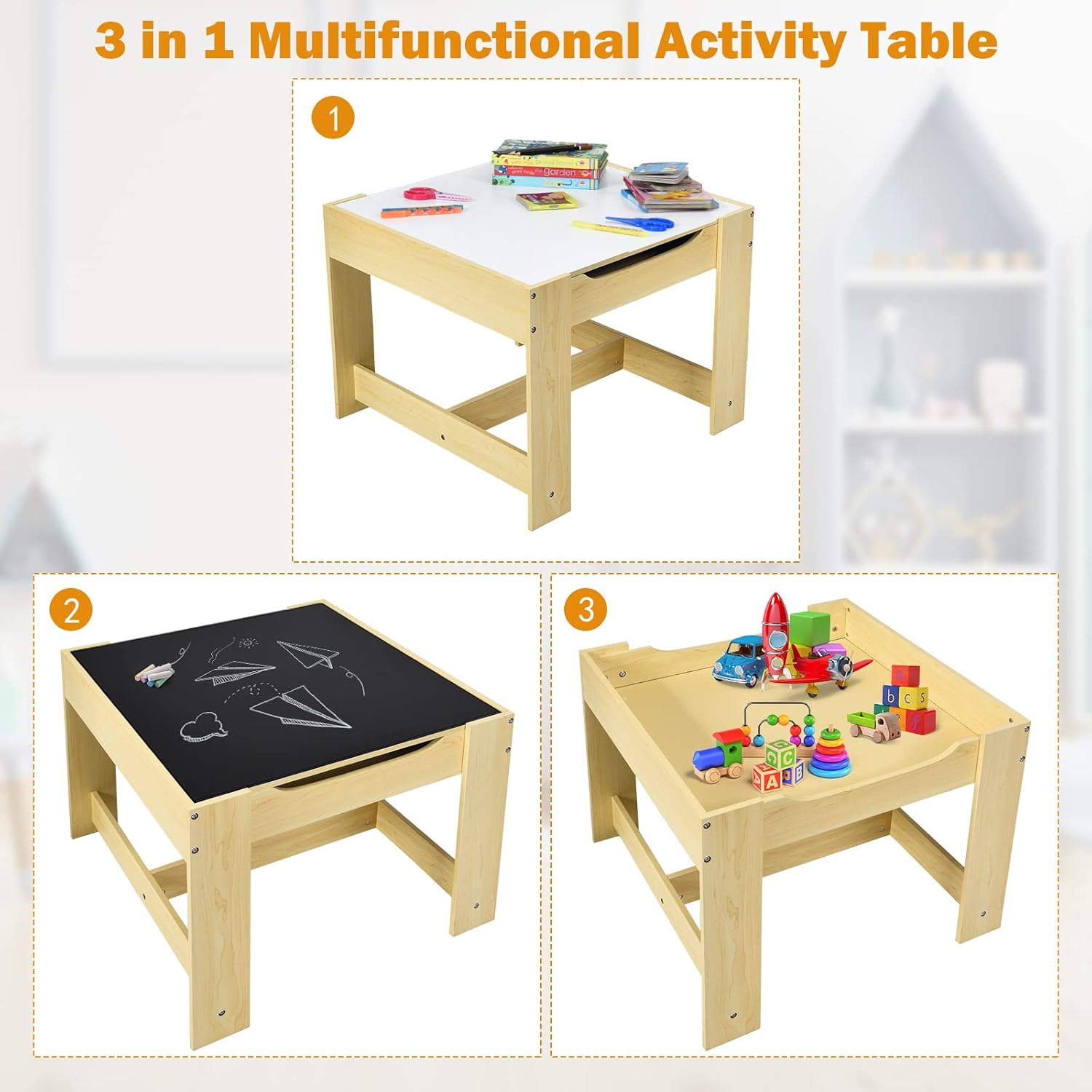 Kindertafel- en stoelenset, 3- - Art Craft Toddlers recensie en prijs