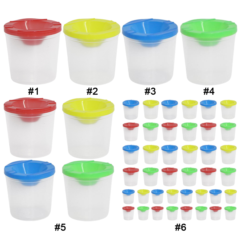 Niet-lekkende verfbekers met g - Art And Craft With Paint recensie en prijs