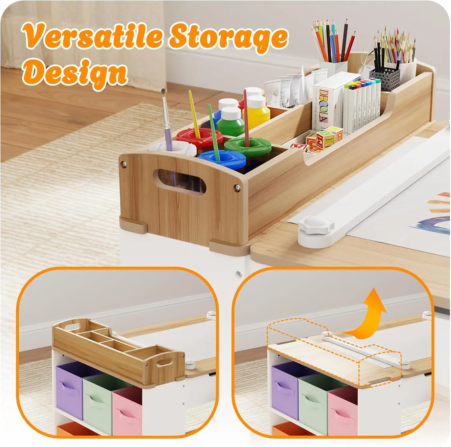 Kinderkunsttafel- en stoelense - Art Craft Toddlers recensie en prijs