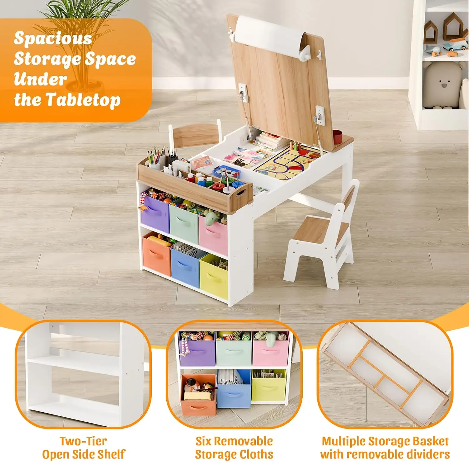 Kinderkunsttafel- en stoelense - Art Craft Toddlers recensie en prijs