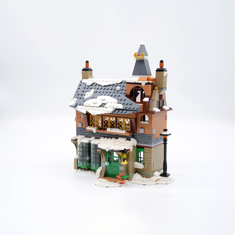 691-delige MOC Winterdorp Oude - Art Craft Village recensie en prijs