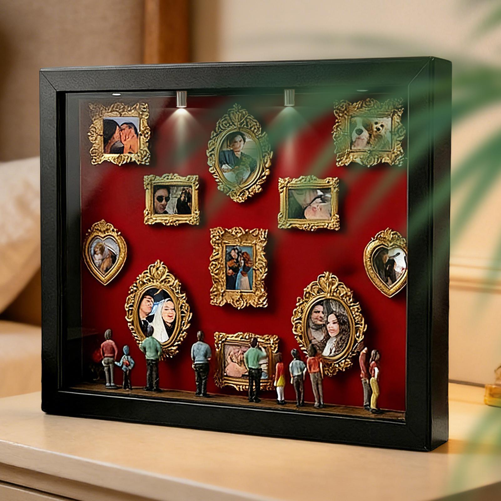 Kleine displaydoos DIY diepe l - Art Craft Museum recensie en prijs