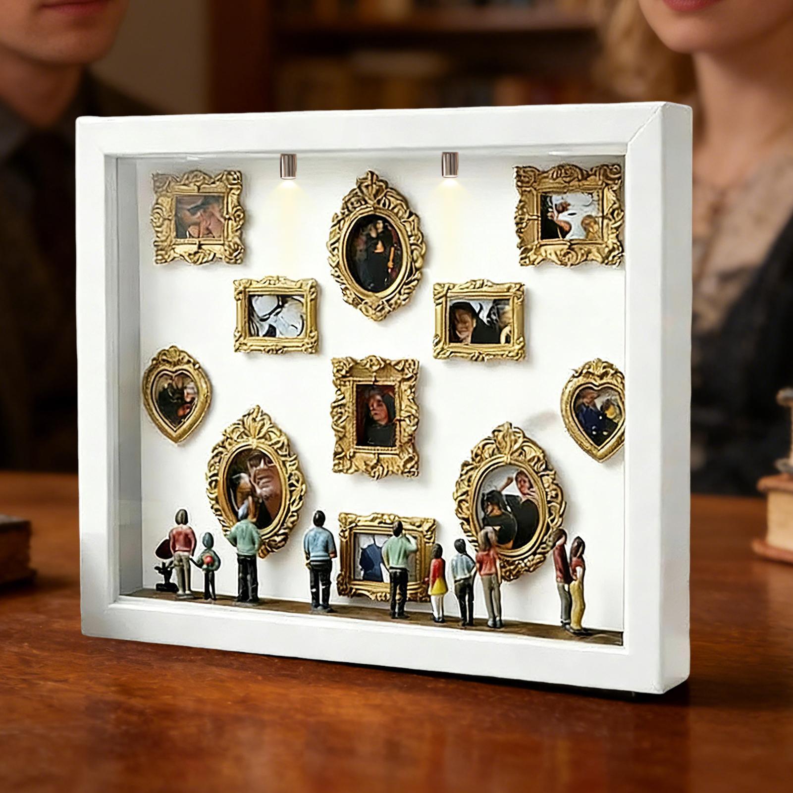 Kleine displaydoos DIY diepe l - Art Craft Museum recensie en prijs