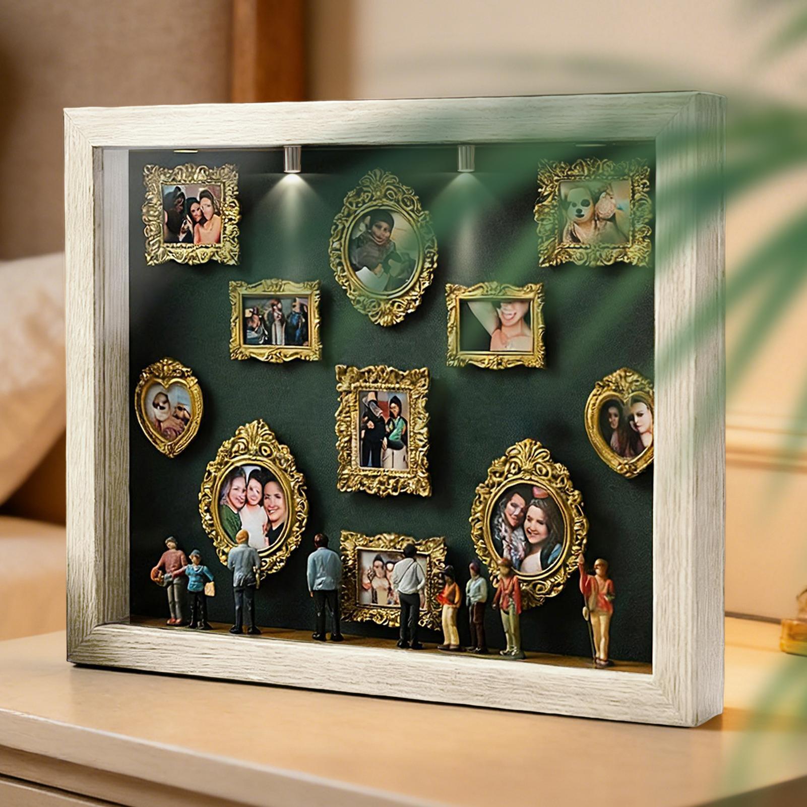 Kleine displaydoos DIY diepe l - Art Craft Museum recensie en prijs