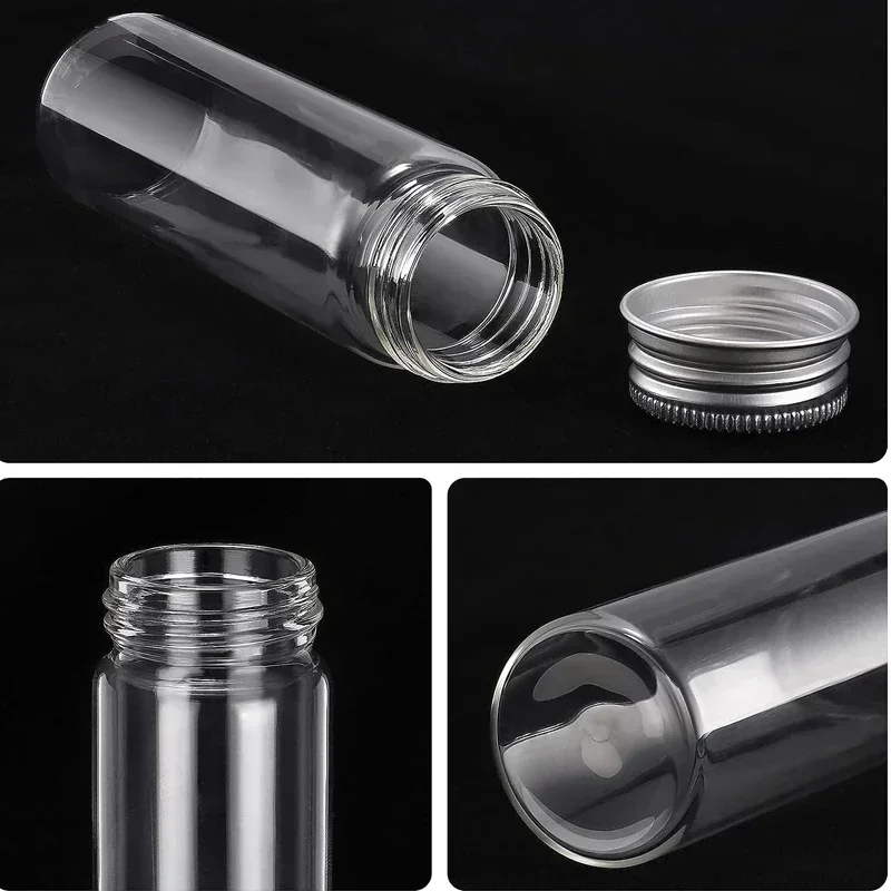 5PCS 5ML-100ML Mini Glas Alumi - Art Craft Youtube recensie en prijs