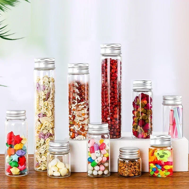 5PCS 5ML-100ML Mini Glas Alumi - Art Craft Youtube recensie en prijs