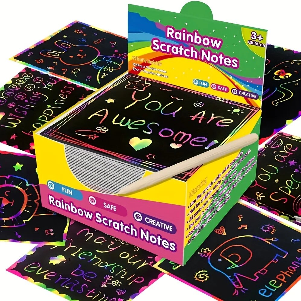Veel creatieve Scratch Art-kaa - Art Craft 6 Year Old recensie en prijs